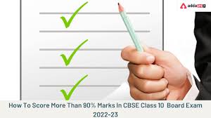 marks in cbse cl 10 board exam 2023