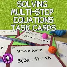 Solving Multi Step Equations Partner