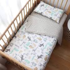 100 cotton crib bedding set for