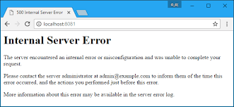 how to solve 500 internal server error