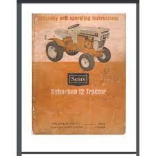91425340 Garden Tractor Parts Manual