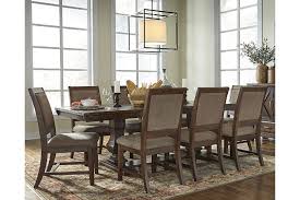 Kitchen table set family furniture for 6 people (grey) 4.2 out of 5 stars 66. Windville Dining Table And 8 Chairs Set Ashley Furniture Homestore