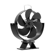 Heat Powered Fan 6 Blade Fireplace Fan