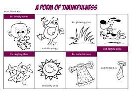 There are no words or ways to define it. Coloring Pages A Poem Of Thankfulness