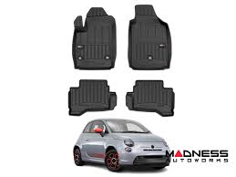 fiat 500 all weather floor mats all