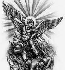 A tattoo inspired by this dominant and popular historic warrior enables a person to bring out the best of their personality and to believe in their hidden strengths. St Michael The Archangel Tattoo Drawing Novocom Top