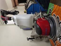 scrub type carpet cleaning machine