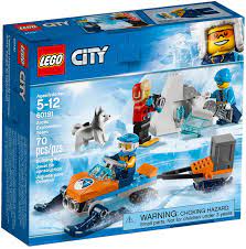 Đồ Chơi LEGO City 60191 - Biệt Đội Thám Hiểm Bắc Cực (LEGO 60191 Arctic  Exploration Team)