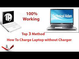 Due to this, you can charge small devices like your smartphone from your laptop. How To Charge Laptop Without Charger Top 3 Methods Youtube