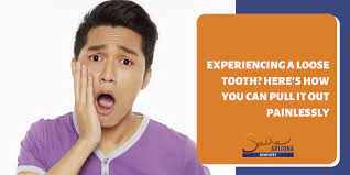 Your child will be less stressed out about this process if you distract him or her when you are getting ready to pull out the teeth. Experiencing A Loose Tooth Here S How You Can Pull It Out Painlessly