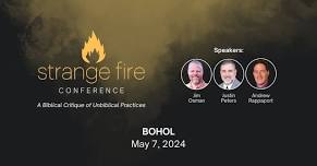 Strange Fire Conference in Bohol