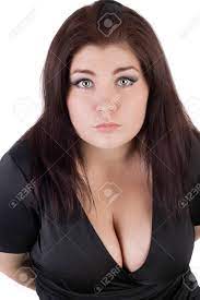 Closeup Image Of The Pretty Young Girl With The Big Bosom Stock Photo,  Picture and Royalty Free Image. Image 94115653.