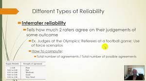 I had a different reliability in mind. Reliability In Statistics Calculating Test Retest Interrater Reliability In Excel Ch 6 Youtube