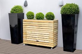Linear Planter Tall With Wheels