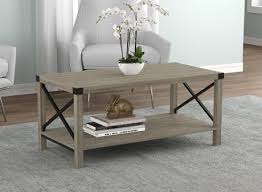 Coffee Table 39in Dark Taupe