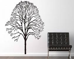 Modern Tree Wall Decal Vinyl Tree Art