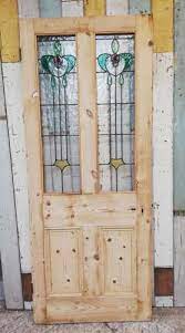 Reclaimed Victorian Pine Stained Glass