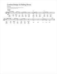 Make sure to see our other piano lessons for kids' songs like twinkle. Traditional Nursery Rhyme London Bridge Sheet Music Pdf Notes Chords Children Score 5 Finger Piano Download Printable Sku 104622