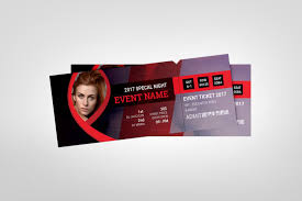 Printable Event Ticket Template
