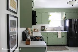 diy 1950s kitchen remodel with painted