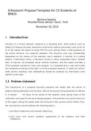 Have troubles with thesis proposal writing? 50 Sample Research Proposals In Pdf Ms Word