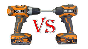 drills and impact drivers for beginners