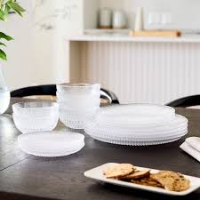 Jupiter Glass Dinnerware West Elm