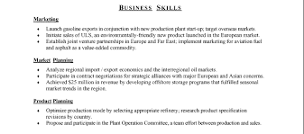 It Resume Skills Section Business Management Example Sample
