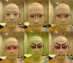 making kabuki theatre makeup