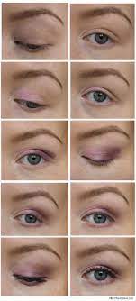 easy eyeshadow tutorial purple and