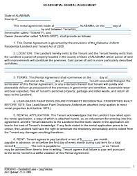 Rental Agreement Letter A Long Term Lease Form Forms