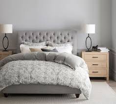 Light Gray Tufted Bed Save 59