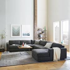 Grey Sectional Sofa Living Room Sofa