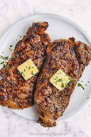 grilled striploin steak tender juicy