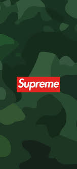 Supreme Military Camo Iphone Wallpapers