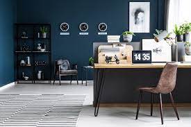10 Paint Ideas To Redesign Office In