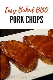 oven baked bbq pork chops julias