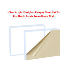 Clear Acrylic Plexiglass Perspex Sheet