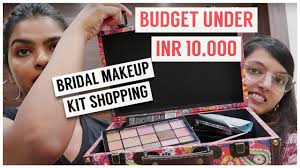 nykaa bridal makeup kit haul