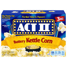 microwave popcorn ery kettle corn