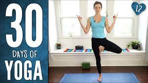 30 days of yoga day 12 yoga with
