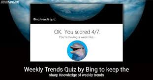 Take our quiz to see how well you stack up with other times readers. Follow The Latest Trends With Bing S Weekly Trends Quiz Latest Trends Quiz Trending