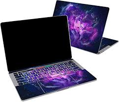 Macbook stickers aesthetic 1,000+ products. Lex Altern Vinyl Skin Compatible With Macbook Air 13 Inch Mac Pro 16 Retina 15 12 2020 2019 2018 Purple Star Galaxy Beautiful Space Cloud Aesthetic Laptop Cover Keyboard Decal Sticker Touch Bar Girls Electronics