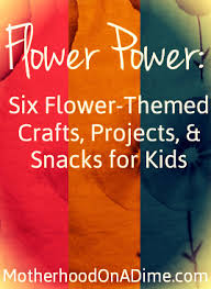 flower themed crafts projects