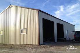 I call american do it yourself garage and reserved a bay. Easy Assemble Diy Metal Garage Or Shop Miracle Truss