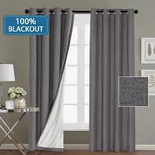 We did not find results for: Window Treatment Grommet Linen Like Primitive 100 Blackout Curtains Waterproof Thermal Insulated Grey Curtains With White Backing 2 Panels Set 52 By 84 Inch Walmart Com Walmart Com