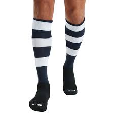 canterbury mens hooped team rugby socks