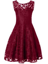 Lace Plus Size Vintage Dress