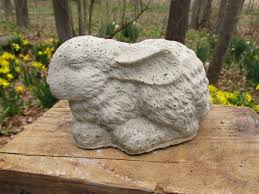 5 1 2 Cement Bunny Rabbit Garden Art