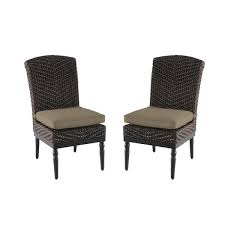 Outdoor Patio Armless Dining Chair